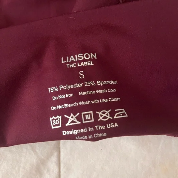 Liaison The Label Bridge Pant -size small - Picture 7 of 10